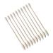 Travel-Friendly Portable Cotton Swabs - Individually Wrapped Double-Ended Soft Cotton Buds for Makeup Removal & Cosmetic Use - Buy Online on GoSupps.com