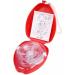CPR Ventilation Mask with Filter - 2 Piece Lifesport Rescue Bag with First Aid Instructions & Transport Box - Essential Pocket Face Mask for Emergency Use - Buy Online on GoSupps.com