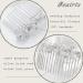 Jeairts Crystal Bride Wedding Hair Comb - Silver Rhinestone Bridal Hair Piece for Women and Girls - Buy Online on GoSupps.com