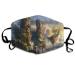 Colorful Fantasy World Anti Dust Half Face Mouth Mask Unisex Cotton Warm Fashion Adjustable Washable Mask