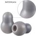 Universal Silicone Stethoscope Replacement Earplugs - 24 Soft-Sealing Ear Tips (Black & Gray) for Optimal Comfort & Fit - Buy Online on GoSupps.com