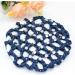 Cotton Hair Bun Cover Crochet Snoods Hairnet for Ballet Dance Skating for Girls Navy - Buy Online on GoSupps.com