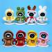 Change & Hooded Sweater Outfit Set for Eilik | 4-Color Furry Hoodie & 4 Stylish Pet Walls - Perfect for Eilik & More - Buy Online on GoSupps.com