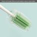Bebamour Silicone Baby Bottle Brushes - Scratch-Resistant Cleaning Tool for Bottles & Straws with Storage Stand (Green Snail) - International Shipping Available - Buy Online on GoSupps.com