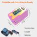 Pediatric Pulse Oximeter for Kids | Children's Fingertip O2 Saturation Monitor (Pink) - Accurate Blood Oxygen Level Tracking - Buy Online on GoSupps.com