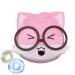 Jomewory Cute Contact Lens Case - Portable Organizer for Lenses & Safety Glasses - Pink Care Container - Buy Online on GoSupps.com