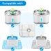 Cepheus Cat Water Fountain Filter 8/16 Pack - Replacement Filters for 84oz Square Pet Fountains - Buy Online on GoSupps.com