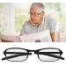 Buy Foldable Reading Glasses for Men & Women - Anti-Tired Presbyopic Glasses (1.0 to 4.0) with Stylish Etui - 2.5 Black - Buy Online on GoSupps.com