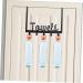 Ciieeo Over Door Towel Rack Hat Hanger Hook Over The Door Hanger Door Towel Hanger Door Hanging No Nails - Buy Online on GoSupps.com