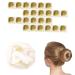 Invisible Hair Nets for Catering Hair Bun Nets Blonde Ballet Hair Net for Girls Elastic Edge Mesh Hair Nets for Women Bun Hair Bun Holder for Hair Ballet Gymnastics Bun Making 50cm/20inch (24PCS)