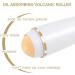 Portable Oil Control Roller with Volcanic Ball and Cleaning Sponge - White | Reusable Oil Absorbing Volcanic Roller - Buy Online on GoSupps.com