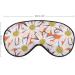 LynaRei Modern Floral Sleeping Mask - Adjustable Blindfold for Blocking Lights - Style-5 - Buy Online on GoSupps.com