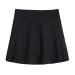 Arshiner Girl's Sport Skirts with Shorts Athletic Pleated Skort Colorful Performance Skorts Black 10-11 Years