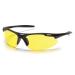 Pyramex Avante Safety Eyewear Black Frame/Amber Lens