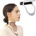 Chelsea back keeping corrector anti-arch correction stabilization light neck support support device-for studying school reading children teenagers around the front stance white