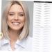 Mikinona 2 Pairs Waterproof Stickers Artificial Eyebrow Stickers Transfer Stickers Disposable 3d Template - Buy Online on GoSupps.com