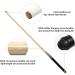 Genubi Industry Wooden Billiard House Cue Sticks - Set of 2 | Hardwood, 13mm Glue-on Tips | 36/48/58 Inch Pool Cues for House, Bar - Buy Online on GoSupps.com