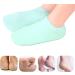 Verdant Touch Moisturizing Gel Foot Socks Reusable Nourishing Gel Socks for Remove Dry Cracked Skin Green - Buy Online on GoSupps.com