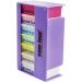 Com-Four 7-Day Drug Doser - Weekly Medication & Pill Organizer Box in Pastel Purple - 3 Compartments for Morning Noon & Evening Doses - Buy Online on GoSupps.com