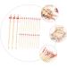 Didiseaon 100Pcs Ear Wax Removal Tools Natural Handmade Ear Cleaning Picks with Hanging Pendants Earwax Cleaning Tools for Safe and Gentle Ear Care - Buy Online on GoSupps.com