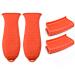 Silicone Hot Handle Holder | 4 Pack Cast Iron Skillet Handle Cover - Non Slip Pot Handle Holder Sleeve for Cast Iron Skillet Metal Pan