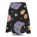 Professional Haircut Cape Butterflies And Flowers Hairdressing Salon Cape with Adjustable Snap Closure Hairdresser Apron Cats and Flowers