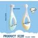 Ultra Soft Baby Toothbrush Set for 6-24 Months | Gentle Gum Care for Toddlers - Yellow & Green - Buy Online on GoSupps.com