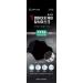 Pack of 5 Korea Black KF94 Face Masks - Unisex 4-Layer Breathable Filters Adjustable Strap Comfortable Dust Protection - International Shipping - Buy Online on GoSupps.com