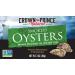 Crown Prince Smoked Oysters in Pure Olive Oil 3oz (Pack of 18) - Natural & Delicious - Buy Online on GoSupps.com