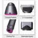 Portable Cordless Hair Dryer Wireless Hair Dryer Quick Drying & Low Noise Three Wind Speeds with 2 Different Concentrators Nozzle Fast Charging for Women/Kids Ourdoor Camping Beaches White - Buy Online on GoSupps.com