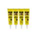 EBIN NEW YORK Wonder Lace Bond Tube Original 4pack  Extra Mega Hold, 0.23fl. Oz/ 7mL, Daily Use, Fast Drying, Waterproof, Latex Free, Perspiration Resistant Extra Mega Hold (Original)