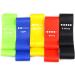 5Pcs Workout Rings Band Resistance Band Legs And Butt Hip Circles Resistance Band Nonslip Resistance Rings Exercise Band - Buy Online on GoSupps.com