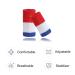 20-Piece Finger Protection Bandage Set | Stretchy Covers for Arthritis Injury & Sports | Red & White - Buy Online on GoSupps.com