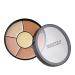 MEICOLY High Coverage Concealer Palette for Bruises, Tattoos, Age Spots, Vitiligo, Birthmarks - 6 Shades with 8 White Makeup Sponges - Buy Online on GoSupps.com
