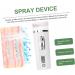 VINTORKY Hydrating Instrument Skin Care Sprayer Portable Cold Water Spray Mini Facial Sprayer Abs White - Buy Online on GoSupps.com