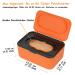 Buy Refillable Wet Wipes Box for Baby & Adults - Keep Cloths Fresh with Easy Single-Hand Operation - Orange Color - Buy Online on GoSupps.com