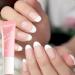 Solid Nail Gel Glue - Solid Soak Off Glue | Long Lasting Nail Gel | Strong Adhesive Fake Acrylic Nails Extension Glue| Nail Glue with Remover for Fake Nail Tips | Lamp Curing Needel | - Buy Online on GoSupps.com