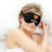 Funny Chicken Nugget Eye Mask | Soft Adjustable Blindfold for Sleep & Travel - Buy Online on GoSupps.com
