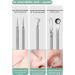 DBAILY Tweezers Set of 6 Tweezers Set Splitter Tweezers Tweezers Pointed for All Light Precision Works Pimple Squeezing Tool and Comedone Squeezer for All Skin Types - Buy Online on GoSupps.com