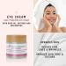 Rose Oil & Niacinamide Deep Hydration Eye Cream | Smooth Fine Lines | Even Skin Tone | USA Made (1oz) - Buy Online on GoSupps.com