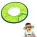 Shower hood kids baby bathing visor adjustable - cap waterproof cap shampoo protection shampoo bath bath bathroom protect soft cap hat cap waterproof inner diameter 10 cm outer diameter 30 cm green