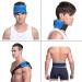 Koo-Care Flexible Gel Ice Pack & Wrap with Elastic Strap for Hot Cold Therapy - 2 Piece Set for Migraine Relief, Sprains, Muscle Pain, Bruises & Injuries - Buy Online on GoSupps.com
