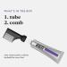 Just For Men Touch Of Grey Gray Hair Coloring for Men with Comb Applicator & Just For Men Easy Comb-In Color Grey Hair Coloring for Men with Comb Applicator - Dark Brown A-45 (1 Count) - Buy Online on GoSupps.com