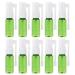 Healifty Mini Perfume Bottle Sprayer 10Pcs Nasal Spray Bottle Empty Refillable Nasal Wash Bottle Pump Spray Bottles for Nasal Cleanser 15ml Travel Spray Bottle Mini Spray Bottles Green 9x2.4x2.4cm