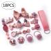 18-Piece Baby Hair Clips & Jewelry Set | Perfect Birthday & Children's Day Gift in Elegant Gift Box - Buy Online on GoSupps.com