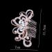 Poznana Starfish Rhinestone Bridal Hair Comb - Wedding Hair Accessories for Brides - Crystal Wedding Hair Pieces - Bridal Flower Hair Comb (Type 3) - Buy Online on GoSupps.com