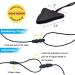 Shark Tooth Chew Necklace Bundle for Kids | Sensory Chew Teether for Teething, ADHD, Autism | Food Grade Silicone | Boys & Girls (Black/White/Blue) - Buy Online on GoSupps.com
