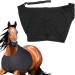Stretch School Protection for Horses | Elastic Shoulder & Breast Protection Vest - Comfort Fit Anti-Bibs Black L - Buy Online on GoSupps.com