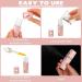 Buy Hortsun Handheld Personal Diffuser - 8 Piece Portable Essential Oil Aromatherapy Diffuser for Office Travel & Car - USB Powered White & Pink - Buy Online on GoSupps.com