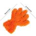 BUSOTH Double Sided Superfine Coral Velvet Car Washing Gloves Household Cleaning Tools Dishwashing Gloves Orange - Buy Online on GoSupps.com